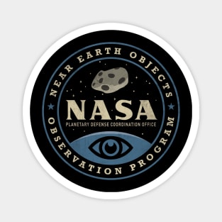 NASA Planetary Defense Seal by © Buck Tee Originals Magnet